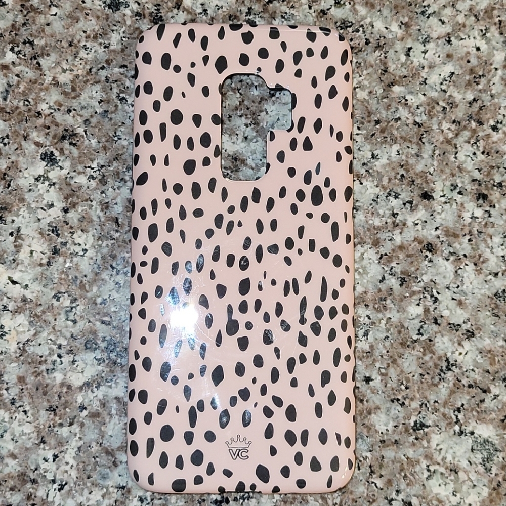 Galaxy s9 plus case - animal print / polka dot